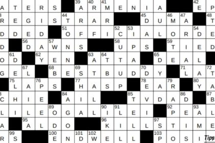 Professions NYT Crossword clue